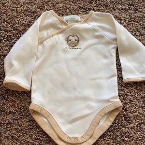 Janie and Jack monkey 🐵 bodysuit